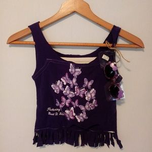 Homemade lil.girl stretch beach bag w/nwt sunglass